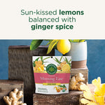 sun-kissed lemons balanced with ginger spice