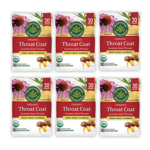 Throat Coat® Lemon Ginger Echinacea Lozenges collection set