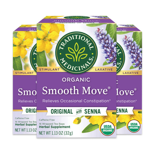 organic smooth move orginal with senna herbal supplement