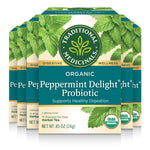 Organic Peppermint Delight® Probiotic tea  3 pack