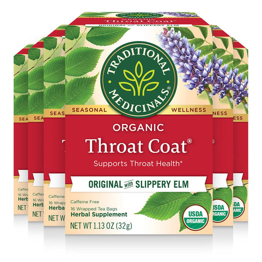 Throat Coat Original with Slippery ELM packages