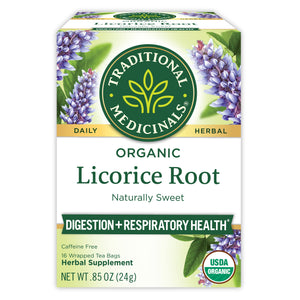 Licorice Root Tea font facing