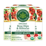 Rose Hips & Hibiscus Tea packaging box