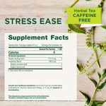 stress free supplement facts  Do not use if you have known allergies to plants of the daisy family. Consult your doctor prior to use if you are pregnant or breastfeeding.