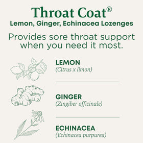 provides sore throat support when you need it most.