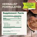  herbalist formulated supplement facts. 16 servings per container. Proprietary blend: 1500 mg .. Consult your healthcare practitioner prior to use if you are currently taking medications for hormone replacement therapy. or if you are pregnant or breastfeeding.