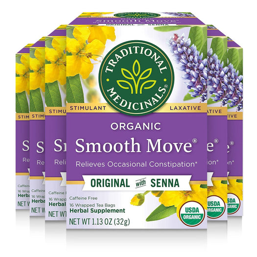 organic smooth move orginal with senna herbal supplement