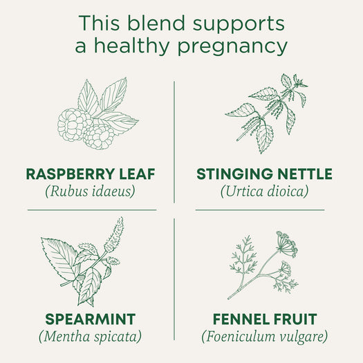 This blend supports a healthy pregnancy.