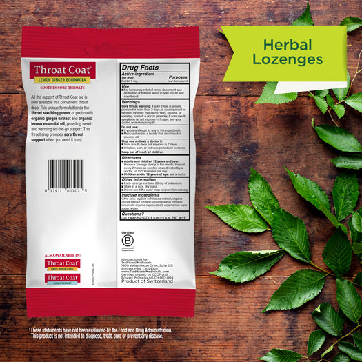 Seasonal Soothers Set herbal lozenges