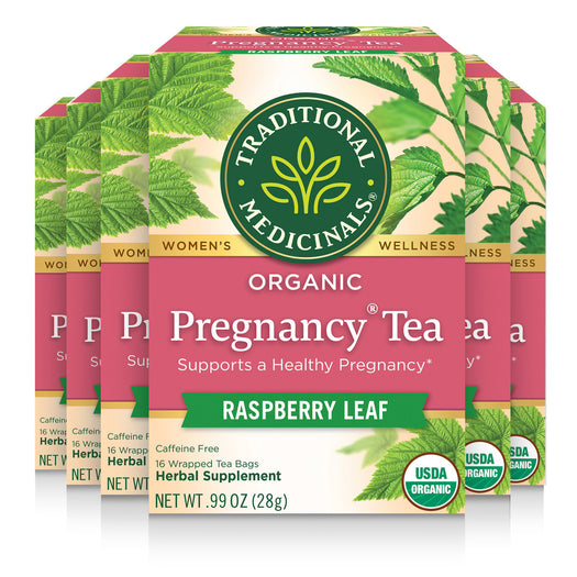 Pregnancy tea raspberry leaf package