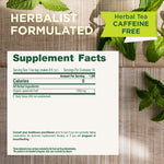 Herbalist formulated supplement facts. Consult your healthcare practitioner  prior to use if you are currently taking medications for hormone replacement therapy, or if you are pregnant or breastfeeding.