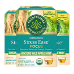 Stress Ease<sup>®</sup> Focus ginseng wild apple mint front of the box