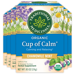 Cup of Calm  Chamomile Mint packages