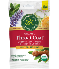 Throat Coat® Sweet Orange Fennel Lozenges