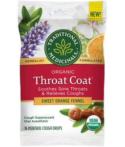 Throat Coat® Sweet Orange Fennel Lozenges