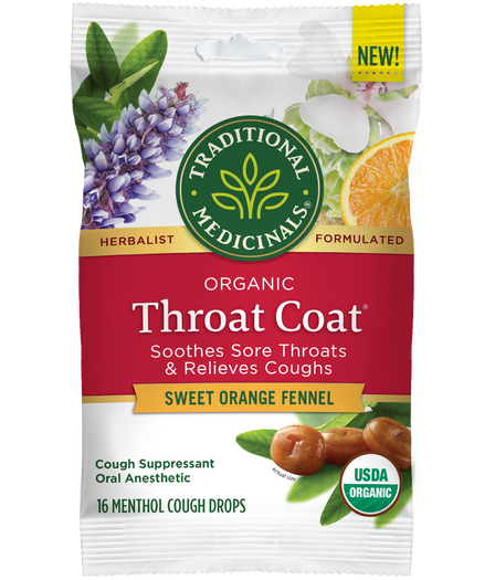 Throat Coat® Sweet Orange Fennel Lozenges