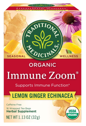 Immune Zoom® Lemon Ginger Echinacea Tea