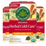 Herbal Cold Care Elderflower Spice packages