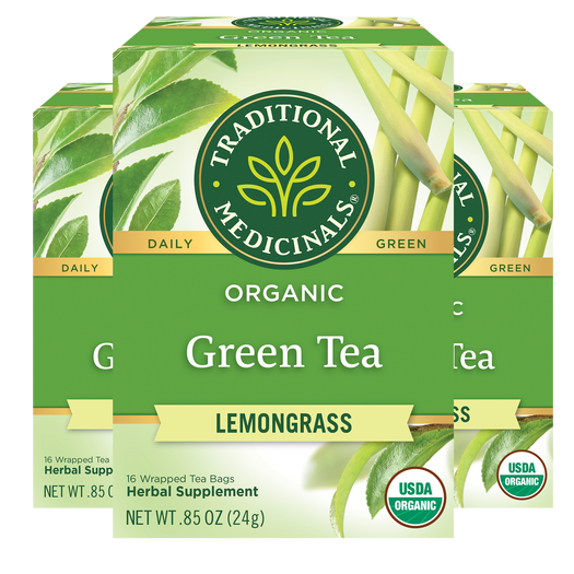 Green tea Lemongrass packages