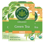 Green Tea Ginger packages