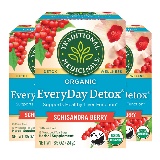 EveryDay Detox Schisandra Berry packages