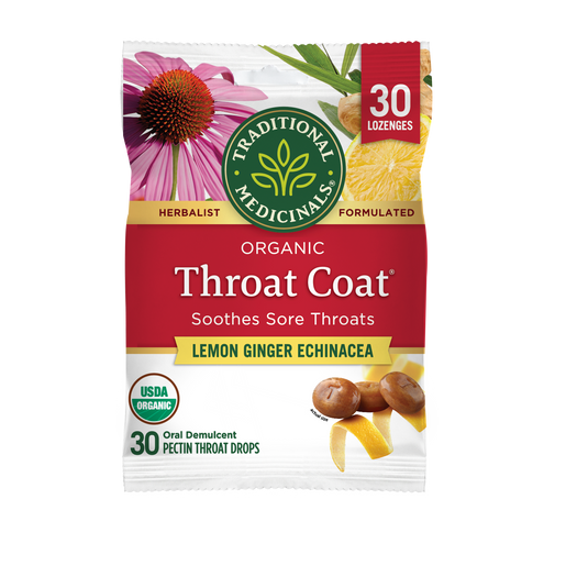 Throat Coat® Lemon Ginger Echinacea Lozenges