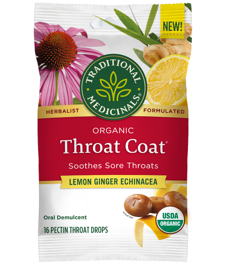 Throat Coat<sup>®</sup> Lemon Echinacea Lozenges